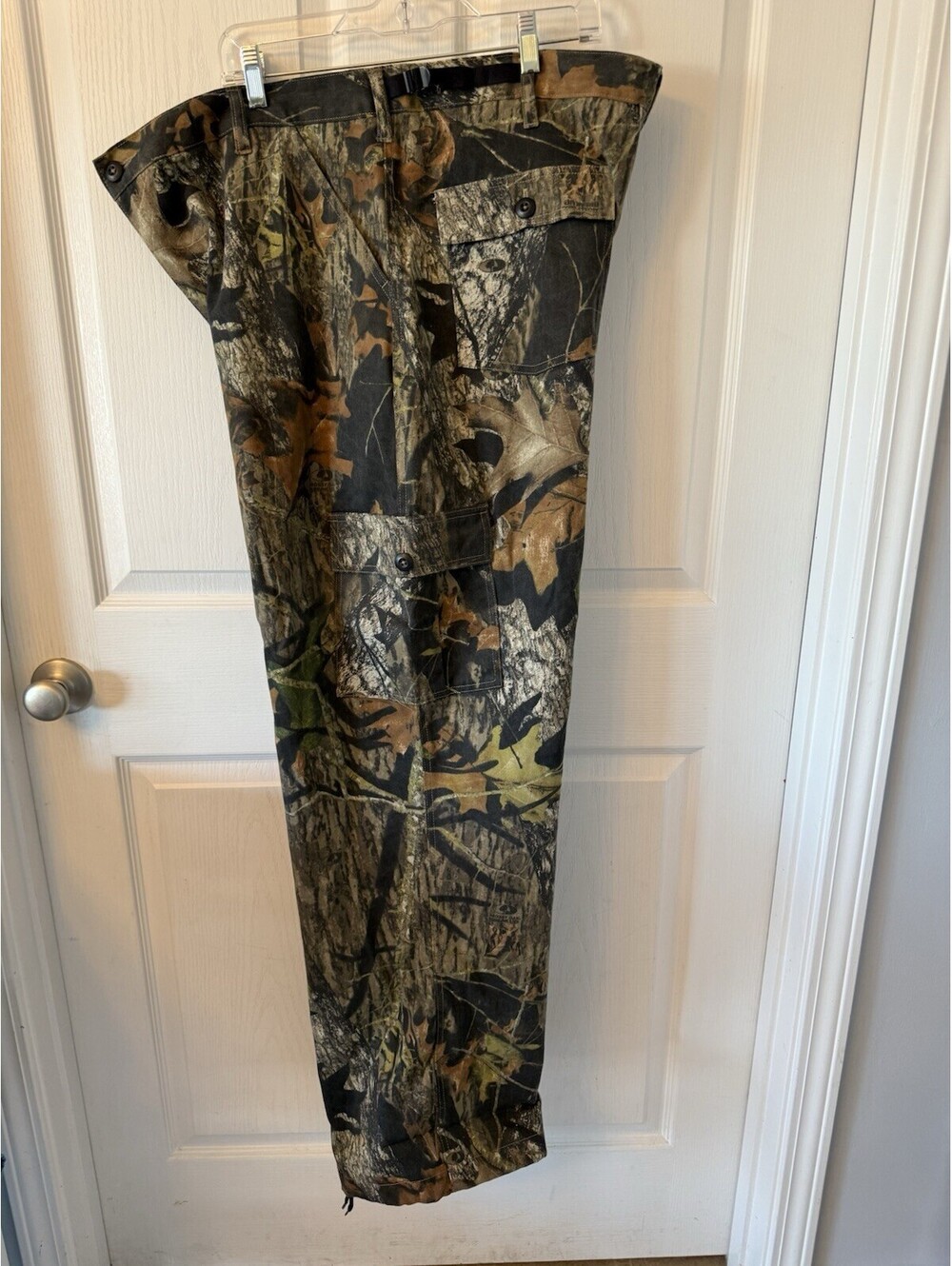 Field Staff Mossy Oak Camouflage Pants Mens Size XL W40-42 X L32 Lightweight EUC